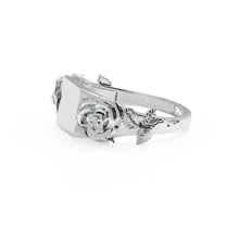 Load image into Gallery viewer, Rose Signet Silver
